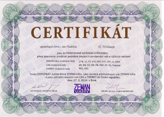 Váhy Růžička
